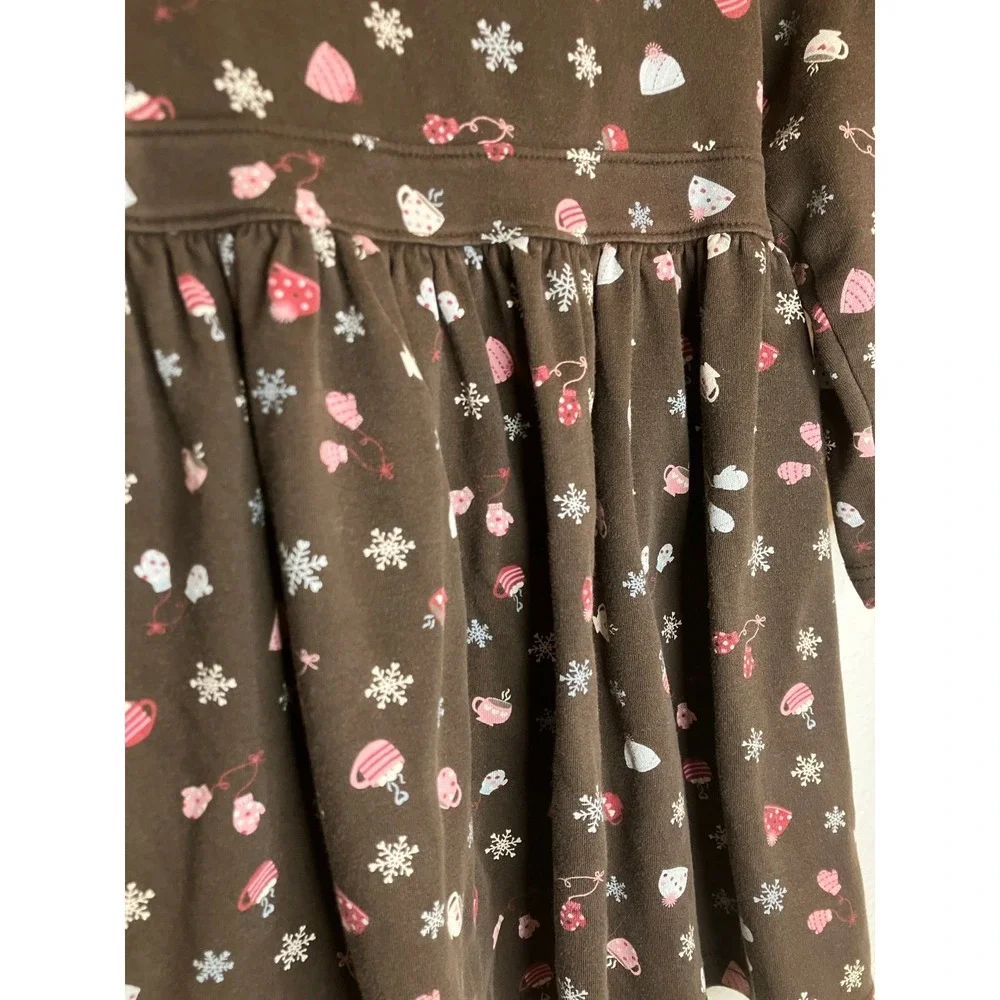 2008 Vintage Gymboree Winter‎ Dress Brown Size 4